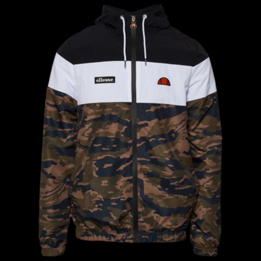 Ellesse Mattar Fz Hoody Tracksuit  Camo Jacket